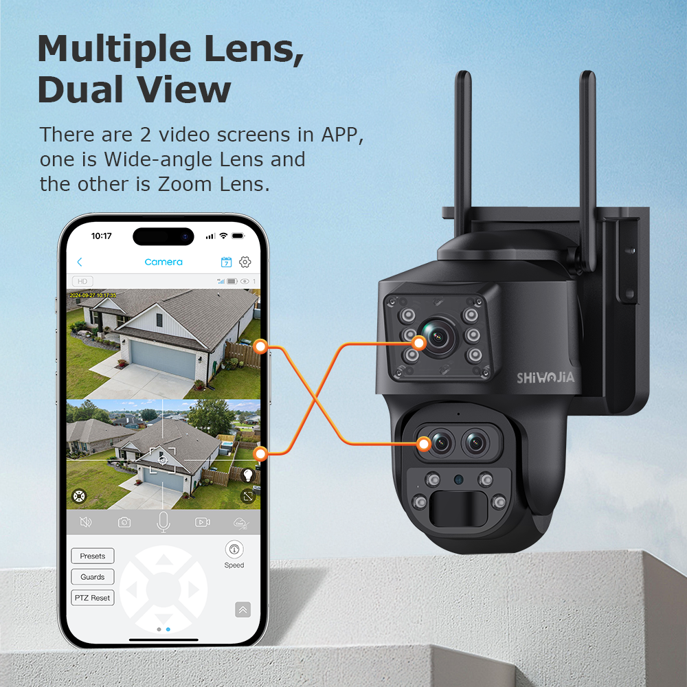 SHIWOJIA 15X ZOOM Solar Camera - Camera Solar Wireless recensione e prezzo