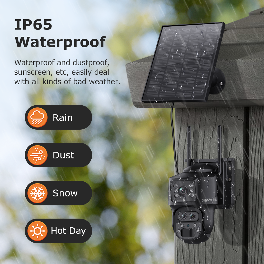 SHIWOJIA 15X ZOOM Solar Camera - Camera Solar Wireless recensione e prezzo