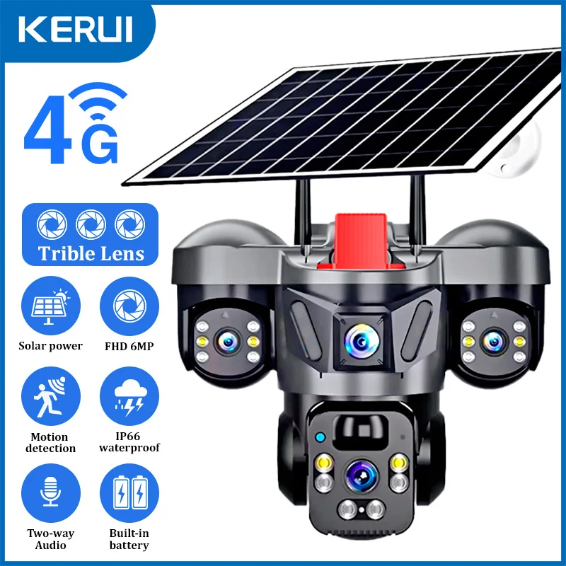 KERUI V380 Pro Outdoor PTZ 6MP - Alarm Siren Outdoor recensione e prezzo
