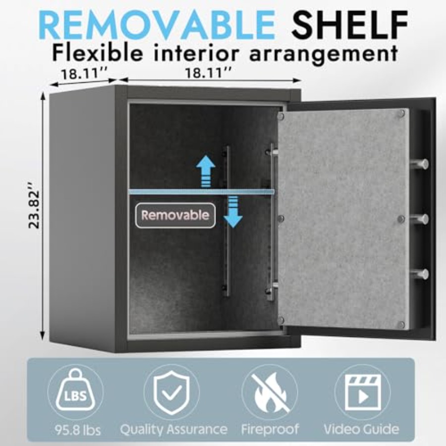 Biometric Fireproof Safe Box f - Safe Box Digital recensione e prezzo