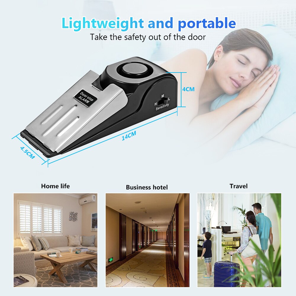 Wireless Door Stop Alarm Syste - Home Security Systems Wireless recensione e prezzo