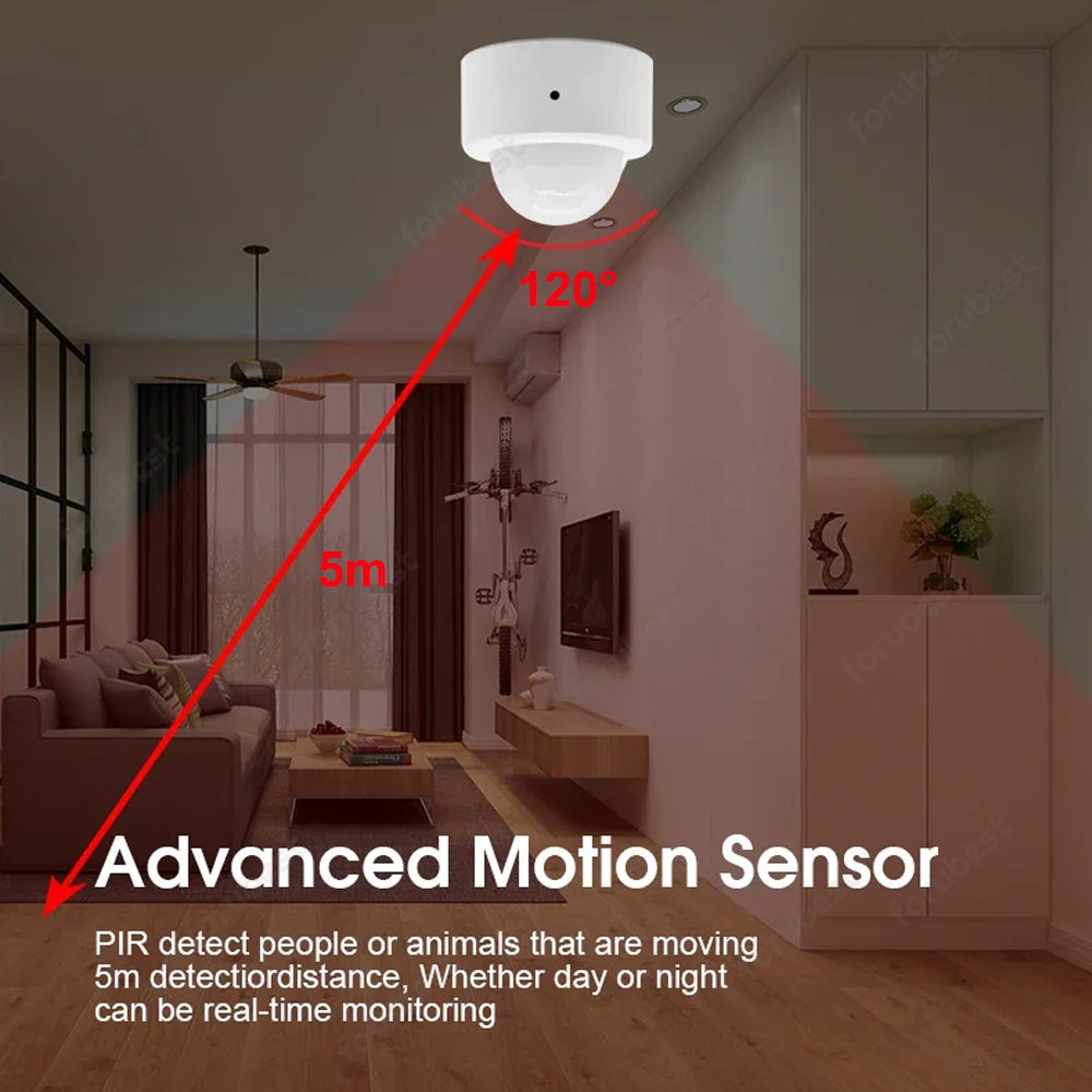 Zigbee 3.0 Human Motion Sensor - Home Security Alarm recensione e prezzo