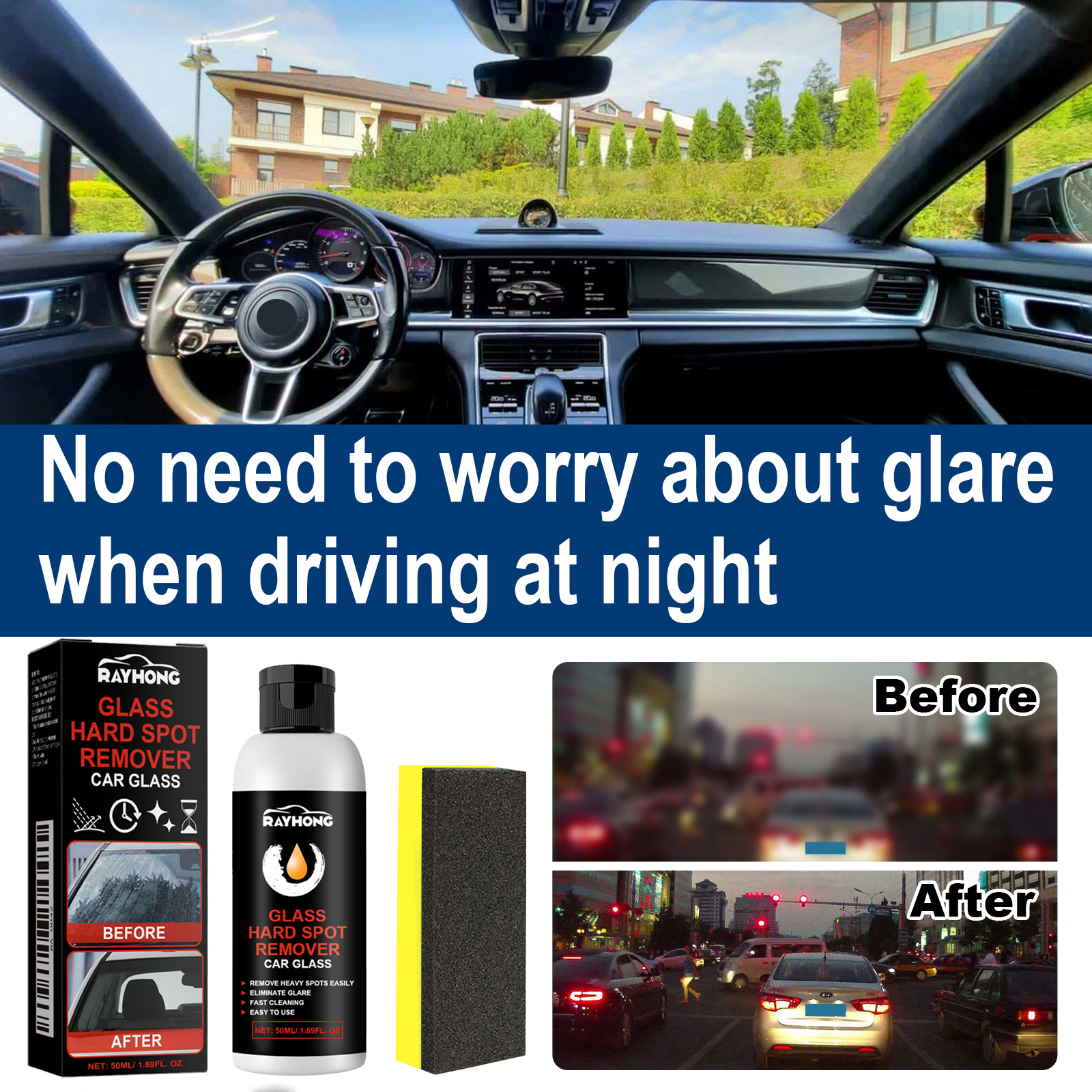 Car Glass Polishing Paste Wind - Glass Break Detector recensione e prezzo