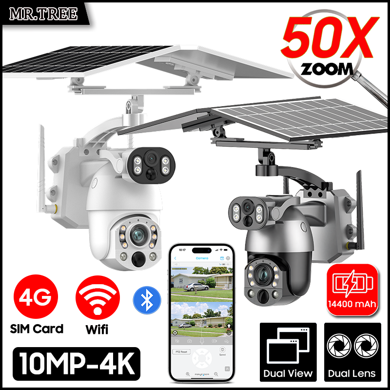 4K 50X Optical Zoom Dual Lens  - Ip Camera Outdoor 4K recensione e prezzo