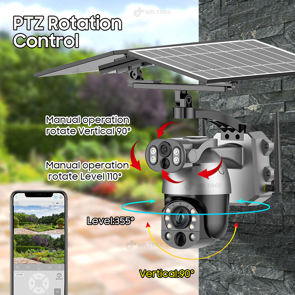4K 50X Optical Zoom Dual Lens  - Ip Camera Outdoor 4K recensione e prezzo