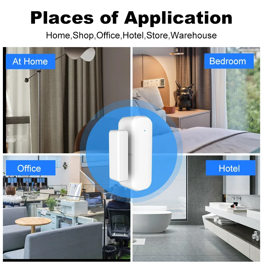 ZigBee Door Window Sensor Wire - Home Security Systems Wireless recensione e prezzo