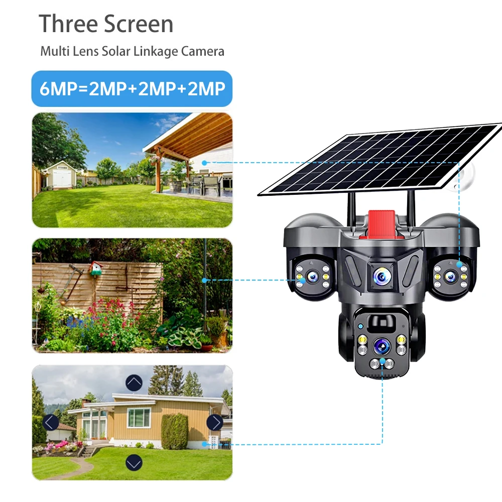 KERUI Outdoor PTZ 6MP 4G SIM W - Alarm Siren Outdoor recensione e prezzo