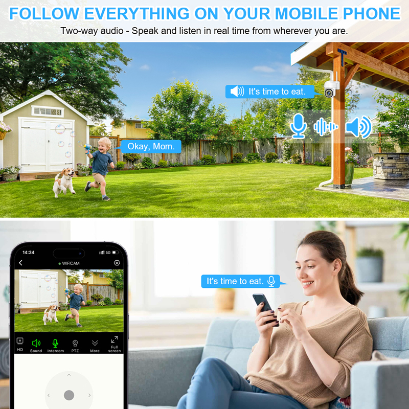 Smar 3MP Wireless CCTV Securit - Alarm Siren Outdoor recensione e prezzo