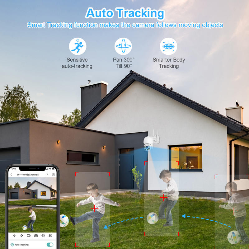 Smar 3MP Wireless CCTV Securit - Alarm Siren Outdoor recensione e prezzo