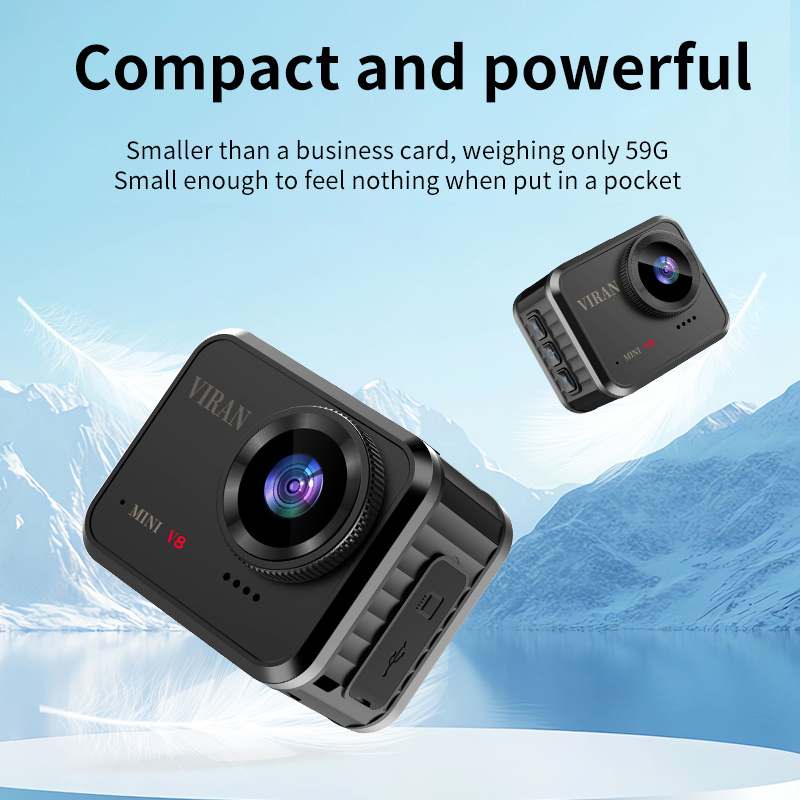 Mini Action Camera 4K Ultra HD - Ip Camera Outdoor 4K recensione e prezzo