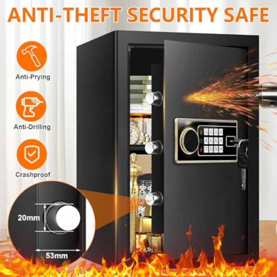 3.4 Cuft Large Fireproof Safe  - Safe Box Digital recensione e prezzo