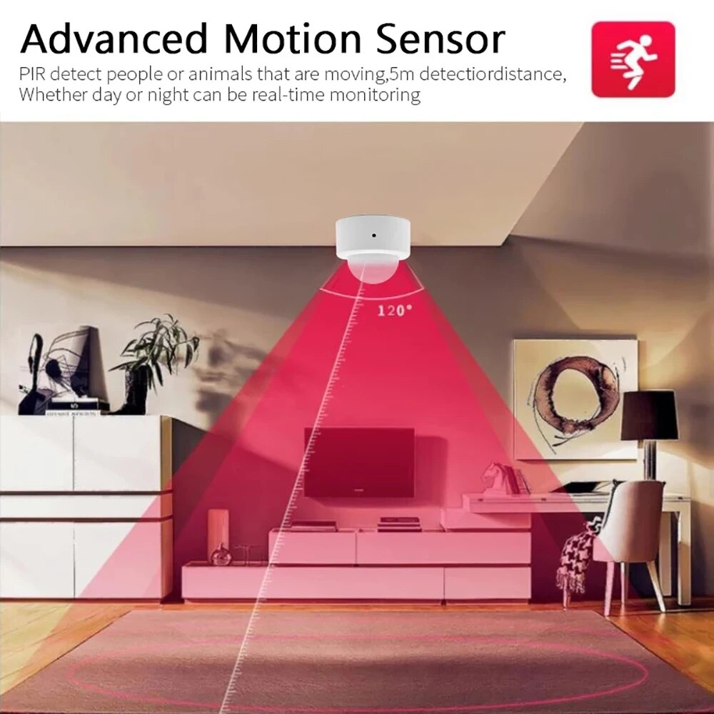 Zigbee Mini PIR Motion Sensor  - Home Security Alarm recensione e prezzo