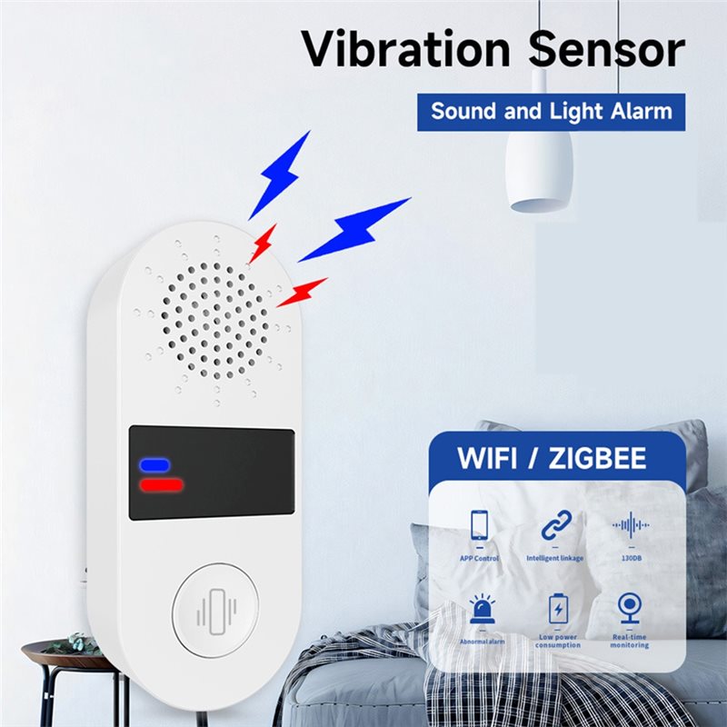 A25P Tuya Wifi Vibration Senso - Home Security Alarm recensione e prezzo