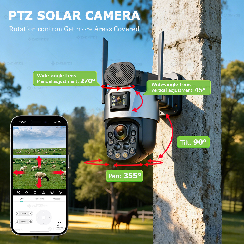 Dual Lens Home Outdoor Surveil - Alarm Siren Outdoor recensione e prezzo