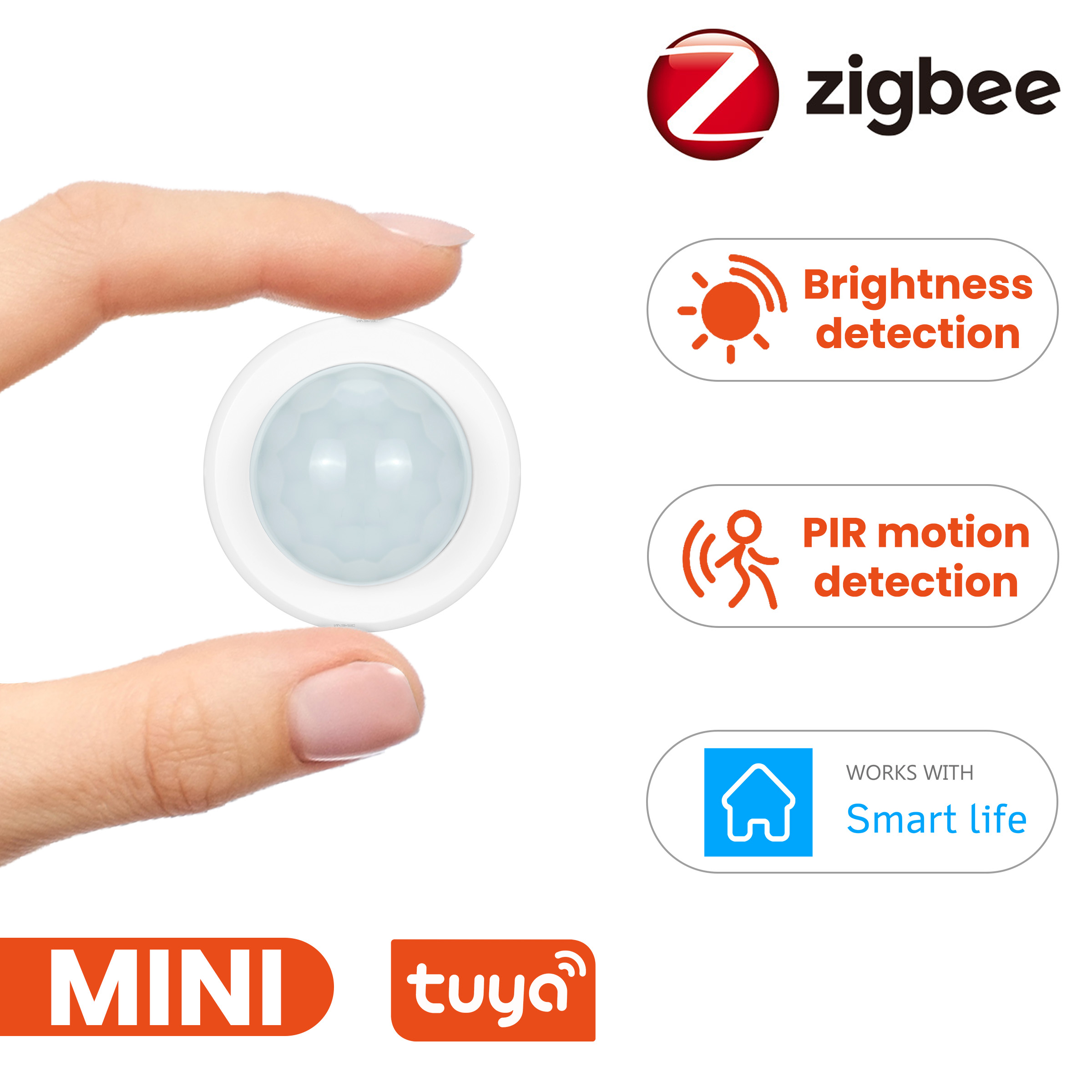 Tuya Zigbee 3.0 Mini PIR Motio - Home Security Alarm recensione e prezzo